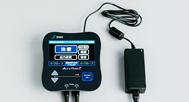 AC電源使用時の写真