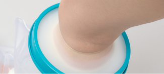 固定部位をカバーし水濡れから保護